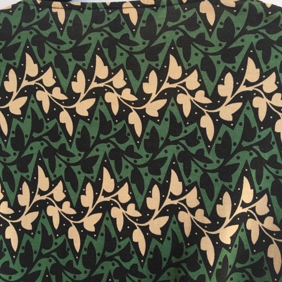 Diane Von Furstenberg Top Silk Wool Wraparound S - Picture 5 of 6